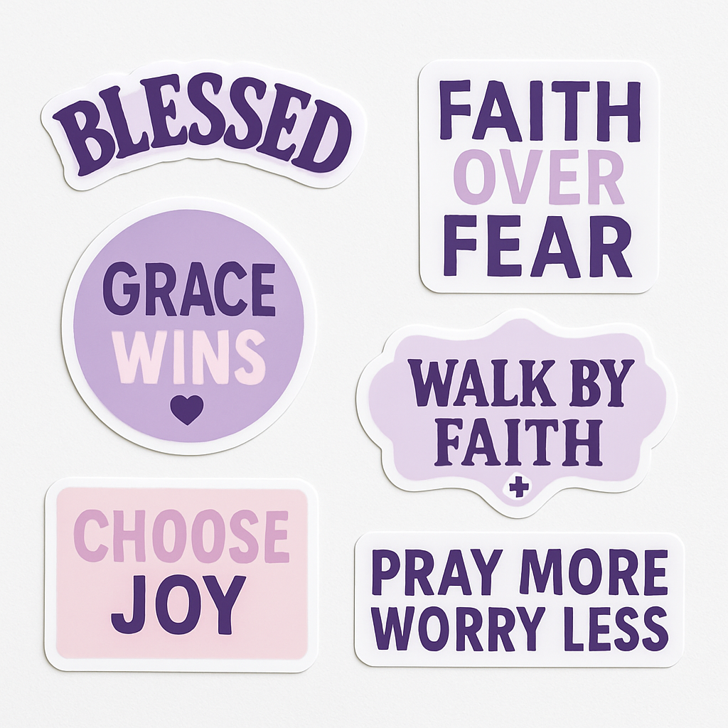 Blessed & Grateful Sticker Pack
